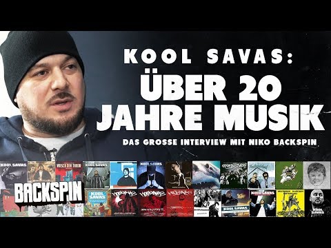 Kool Savas: Über 20 Jahre Musik - Das große Interview mit Niko BACKSPIN