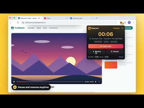 Item video thumbnail