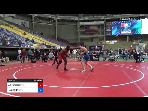 125 Kg Rr Rnd 1 - Ceron Francisco, Titan Mercury Wrestling Club (TMWC) Vs Hayden Zillmer, Gopher W