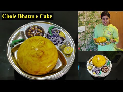 Chhole Bhature Cake | Hyperrealistic Illusion Cake Creative Ideas | Amazing Satisfying Cake Video