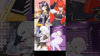 キューにストップできません！ 踊ってみた まとめ #shorts #にじさんじ #hololive #vtuber #踊ってみた #海妹四葉 #レインパターソン #椎名唯華 #轟はじめ