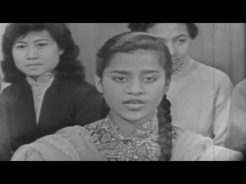 1959 High school exchange students. Final day in America