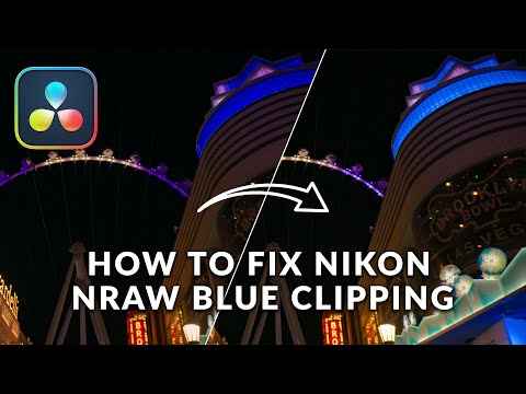 Fixing Nikon N-RAW Blue Clipping in DaVinci Resolve | Who's to Blame?