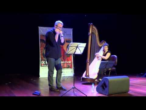 Carinhoso - Max De Aloe & Marcella Carboni - Rio De Janeiro Harp Festival - May 2014