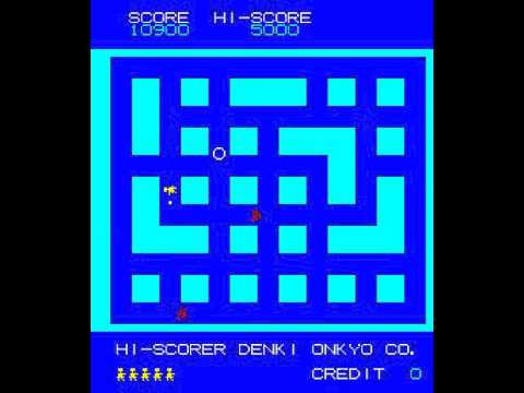 Arcade Game: Heiankyo Alien (1979 Denki Onkyo)