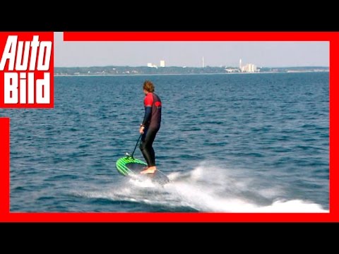 Jetboard Lampuga vs BMW i3 (2016) - Elektro-Duell - Test/Review