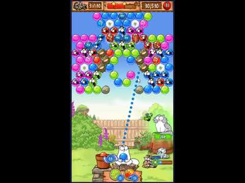 Simon's Cat Pop Time Level 214 - NO BOOSTERS 😺 | SKILLGAMING ✔️