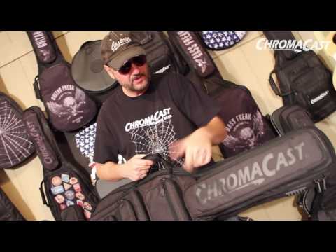 ChromaCast Pro Series Electric Guitar Gig Bag Demo w Joe Iaquinto