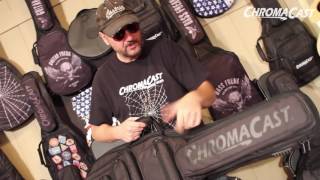 ChromaCast Pro Series Electric Guitar Gig Bag Demo w Joe Iaquinto