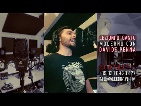 Lezioni di canto moderno - Davide Penna Vocal Coach