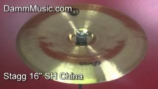 Video thumbnail for Stagg SH 16" China Cymbal Demo by Damm Music Center