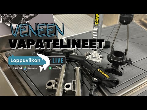 Loppuviikon LivE: Vapatelineet veneessä ja niiden sijoittelu
