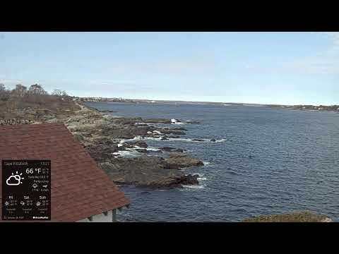 Portland Head Light Webcam - Portland Head Light and Fort Williams Park