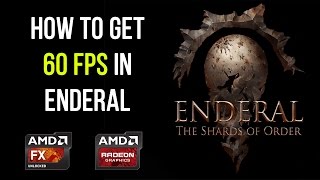 Skyrim Mod Enderal : Optimal Settings FPS Test R9 280X FX 8350