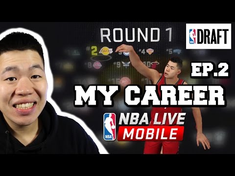 Mobile Career Episode Two - Number 1 Overall Draft Pick - Nba Live Mobile