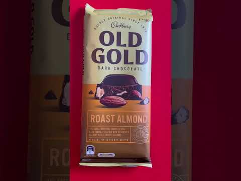 Cadbury Old Gold Dark Chocolate #chocolates #cadbury #oldgold #roastalmond #darkchocolate #shorts