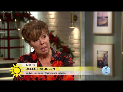 3 tips för att parera julstressen  - Nyhetsmorgon (TV4)