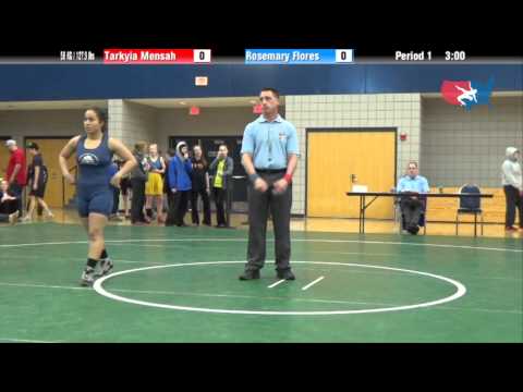 58 KG RR - Tarkyia Mensah (Wayland Baptist) vs. Rosemary Flores (Campbellsville)