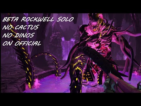 ULTIMATE SOLO ARK QUEST FOR Mjölnir Sword Skin ~ EP64 BETA ROCKWELL SOLO NO CACTUS OR ANY OTHER SCUM