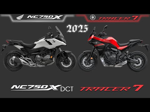 2025 YAMAHA TRACER 7 🆚 HONDA NC750X | Comparison | Mileage | Top Speed | Price | Bike Informer