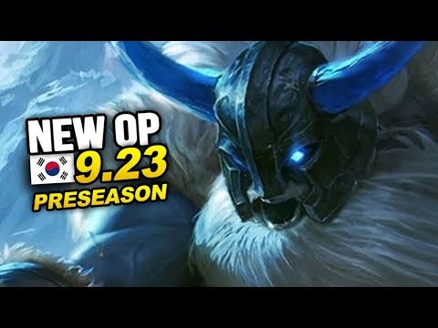 8 New OP Builds and Champs in Korea Patch 9.23 PRESEASON (League of Legends)