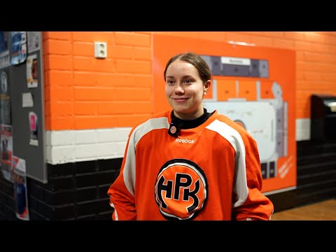 HPK Naiset pelaavat Kärppiä vastaan 20.1. Pohjantähti Areenassa - haastattelussa Heta Seikkula