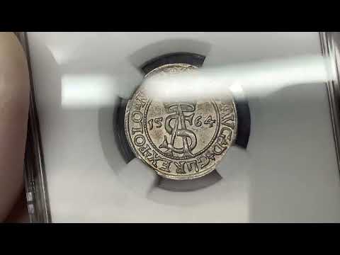 Zygmunt II August, Trojak Wilno 1564 - menniczy