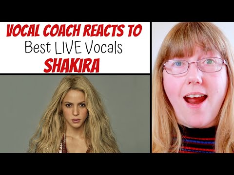 Vocal Coach Reacts to Shakira Best LIVE Vocals