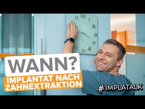 Der richtige Zeitpunkt für  eine  Implantation nach Zahnextraktion! Wir beantworten alle Fragen.