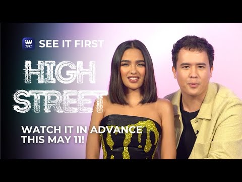 Andrea Brillantes and Juan Karlos invite you to watch High Street See it First on iWantTFC!