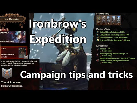 Thorek Ironbrow Campaign Tips and Tricks for Immortal Empires - Total War: Warhammer 3