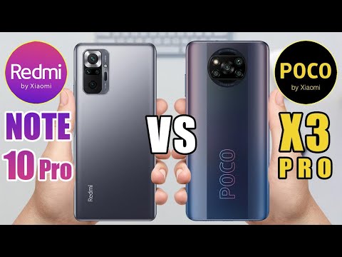 Redmi Note 10 Pro vs Poco X3 Pro