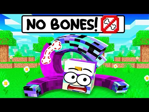 Dash Has NO BONES In Minecraft!
