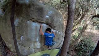 Video thumbnail: Hom Mani Petmehom, 6b+. Savassona