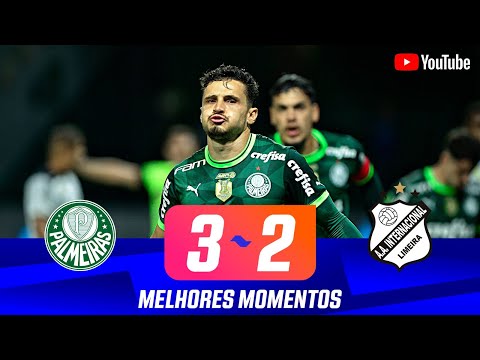 PALMEIRAS 3 X 2 INTER DE LIMEIRA | MELHORES MOMENTOS | 2ª RODADA | PAULISTÃO 2024