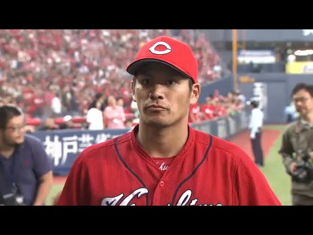カープ・田中選手ヒーローインタビュー 2015/5/30 Bs-C