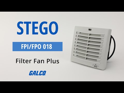 STEGO FPI/FPO 018 Filter Fan Plus Series