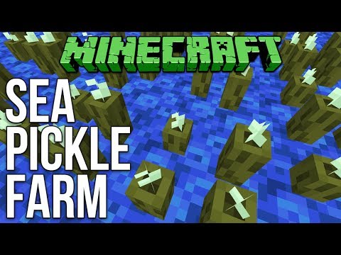 xisumavoid - Minecraft 1.13 Sea Pickle Farm Tutorial