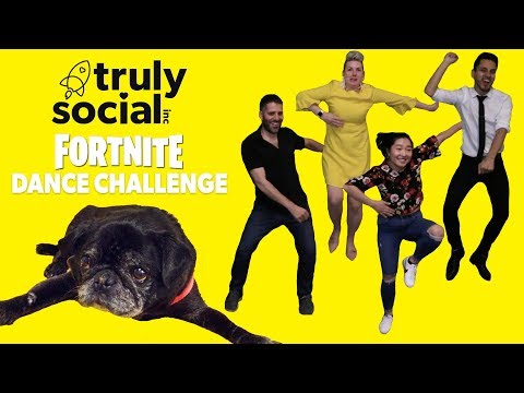 FORTNITE DANCE CHALLENGE IN REAL LIFE! OFFICE VERSION