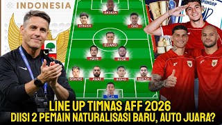 Download lagu MENGERIKAN! Line Up Timnas Indonesia Piala AFF Terbaru,Full Skuad Tambah 2 Naturalisasi Baru  mp3