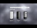 Dispenser Euro Quartz foamzeep 1000ml zwart