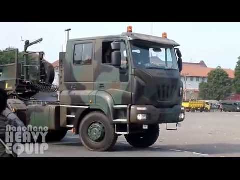 Marder and Leopard Tank Transporting with Iveco Astra and Hino Trailer