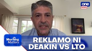 Deakin: We are not contesting reckless driving violation; we just want clarification