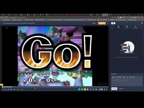 Limiting Falco's Laser and Recovering (Lesson with Dahong, Marth vs Falco, 9/4/2020)