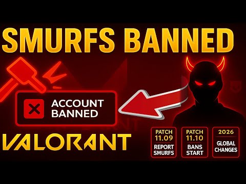 SMURFING is OVER | VALORANT Patches 11.08, 11.09 & 11.10 Will CHANGE Everything