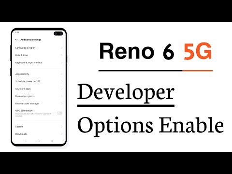 OPPO Reno 6 5G How To Enable Developer Options