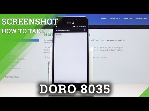 Secret Codes DORO 8035 – Hidden Modes / Testing Menu