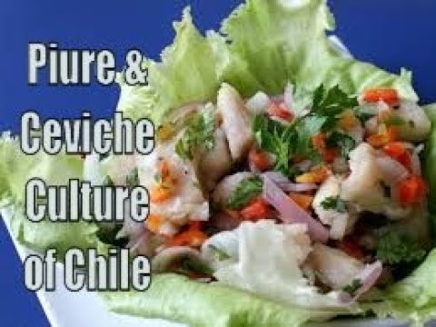Piure and Ceviche culture of Chile