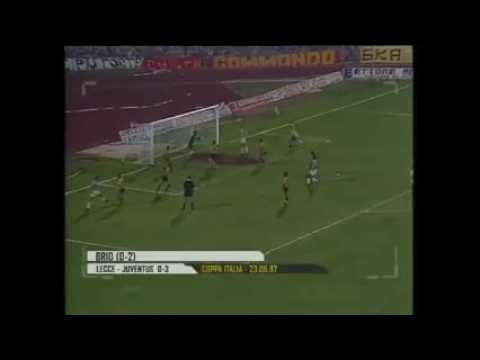 Lecce - Juventus 0-3 - Coppa Italia 1987-88 - 8° Girone - I Giornata
