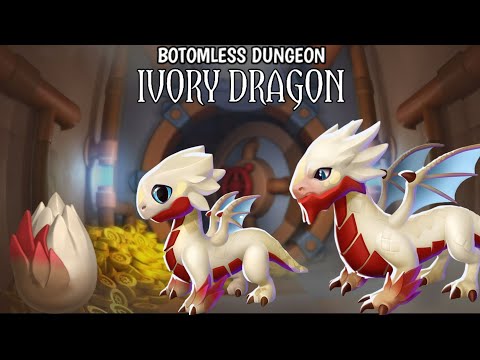 BOTTOMLESS DUNGEON - IVORY DRAGON | #2 | - Dragon Mania Legends